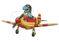 Cyan Flyer